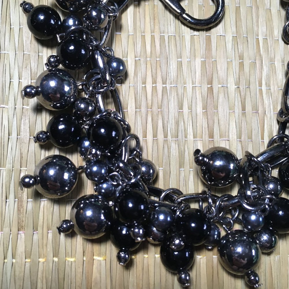 Cha Cha Bracelet in Black/Gunmetal Grey - Picture 2 of 3